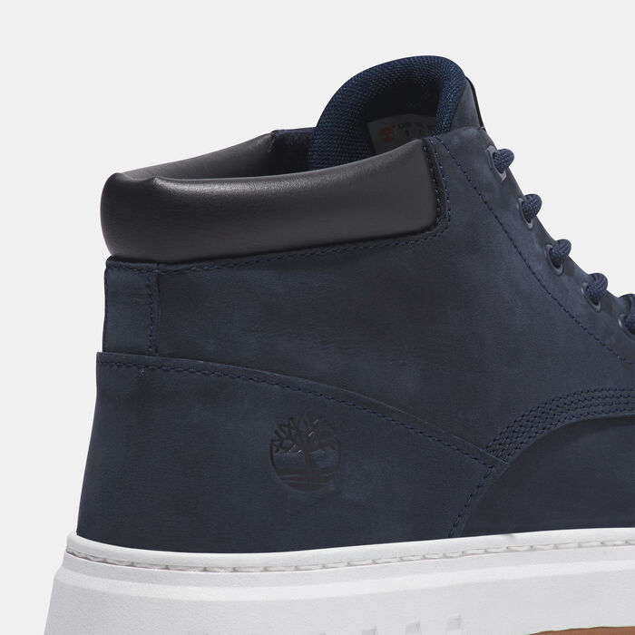 Timberland Men's Maple Grove Mid Shoes Blue Timberland Men's Maple Grove Mid Shoes Blue image number 5