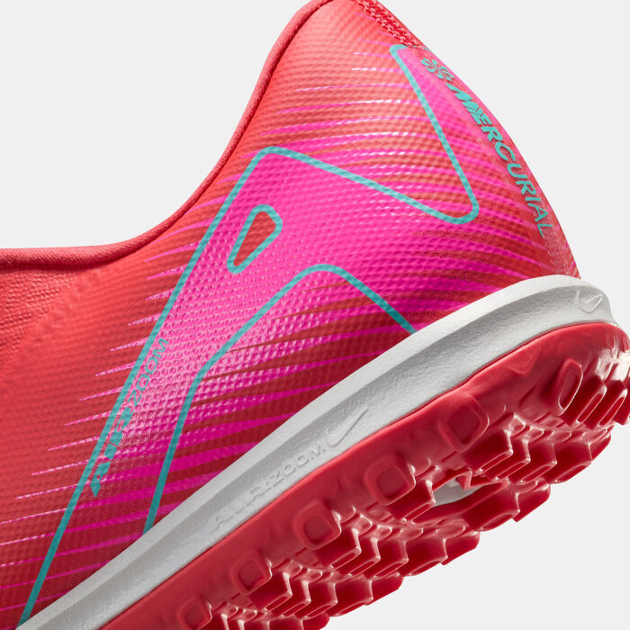 Nike Men's Mercurial Vapor 16 Academy Turf Ground Football Shoes Red image number 5