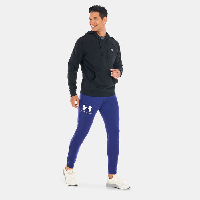 Under Armour Men's Rival Terry Sweatpants Blue Under Armour Men's Rival Terry Sweatpants Blue image number 2