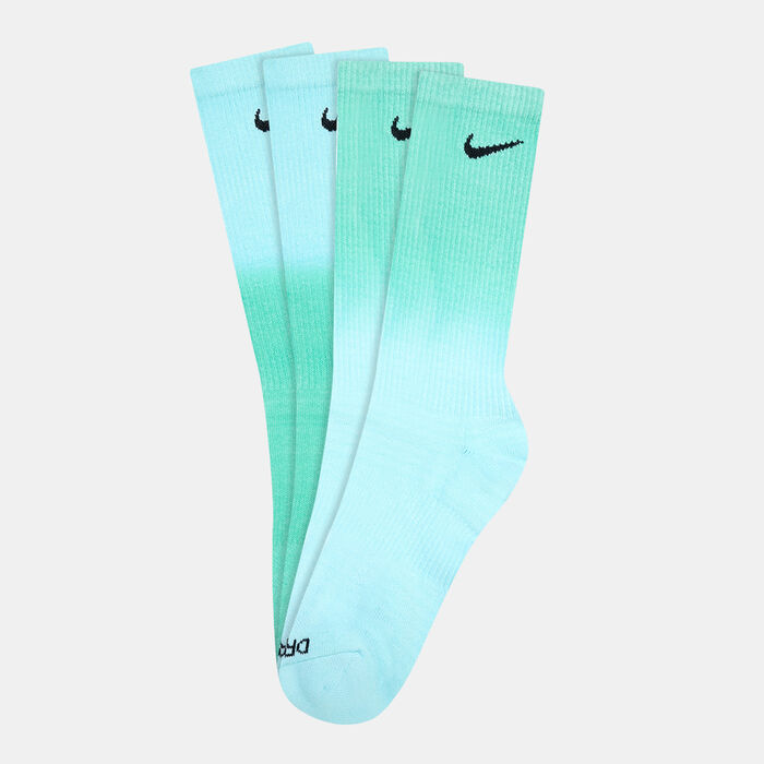 Nike Men's Everyday Plus Cushioned Crew Socks (2 Pack) Green image number 0