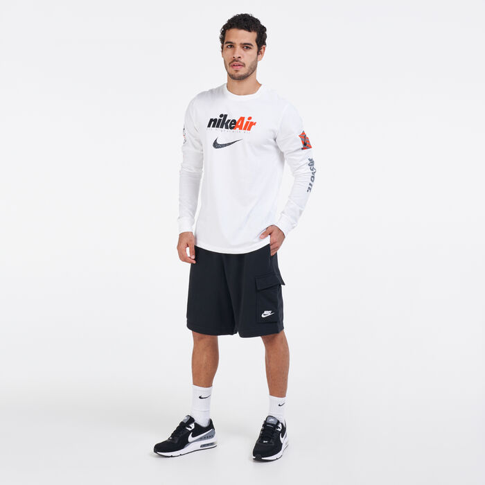 Nike Men's Sportswear Club Cargo Shorts Black Nike Men's Sportswear Club Cargo Shorts Black image number 2