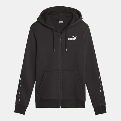 PUMA Women's TAPE Full-Zip Hoodie Black PUMA Women's TAPE Full-Zip Hoodie Black