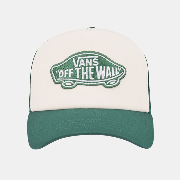 Vans Men's Classic Patch Curved Bill Trucker Cap Green image number 0