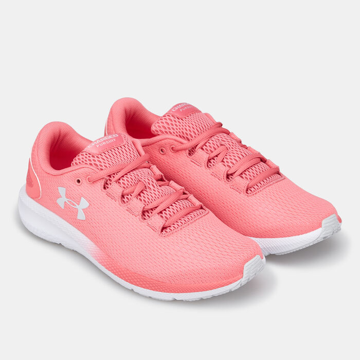 Under Armour Women's Charged Pursuit 2 Shoe Pink image number 1
