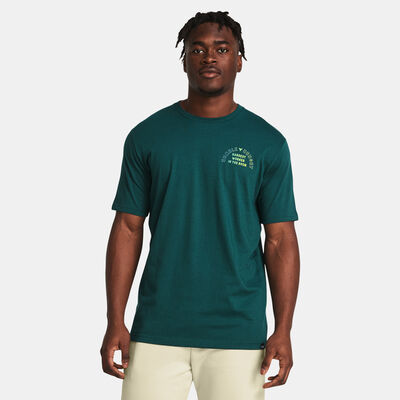 Under Armour Men's Project Rock Graphic T-Shirt Green Under Armour Men's Project Rock Graphic T-Shirt Green