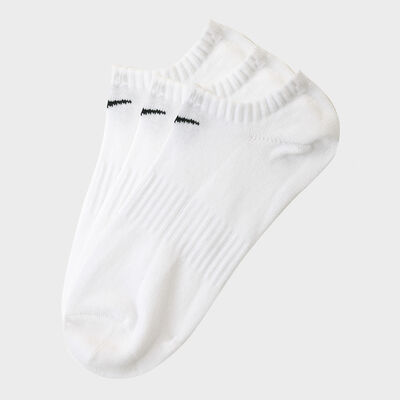 Nike Everyday No-Show Training Socks (3 Pack) White