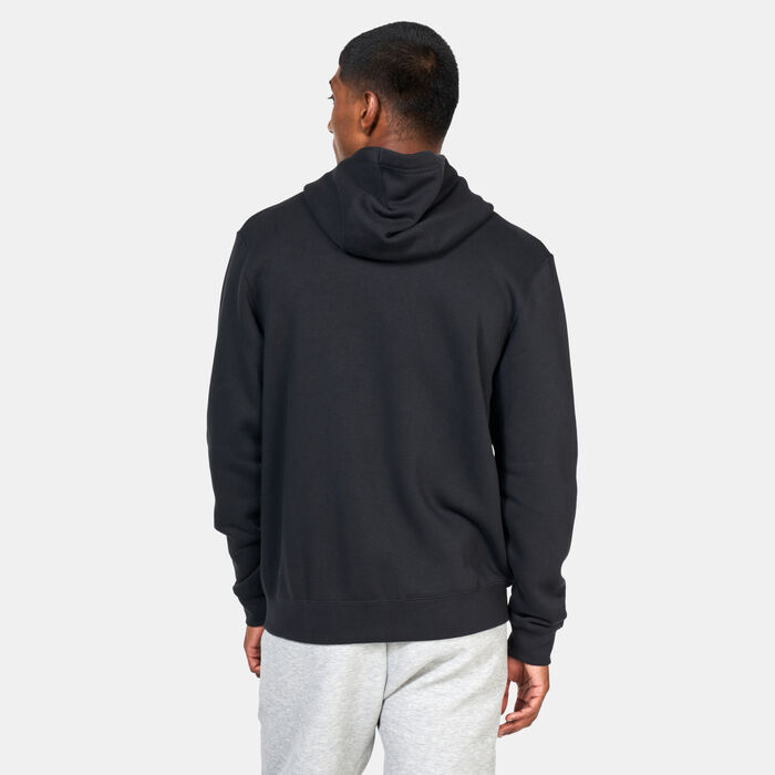 Nike Men's Sportswear Fleece Full-Zip Hoodie Black Nike Men's Sportswear Fleece Full-Zip Hoodie Black image number 1