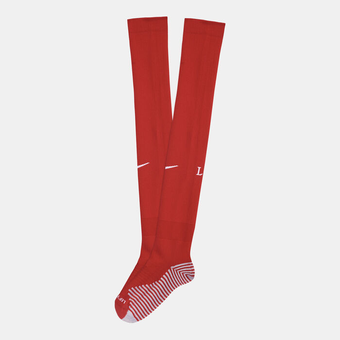 Nike Men's Liverpool F.C. Strike Home Knee-high Football Socks Red Nike Men's Liverpool F.C. Strike Home Knee-high Football Socks Red image number 0
