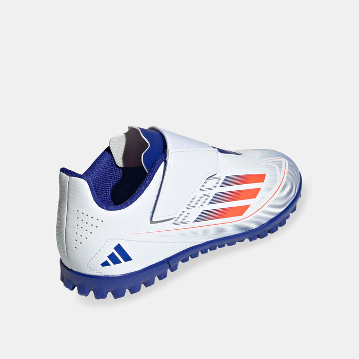 adidas Kids' F50 Club Turf Ground Football Shoes White adidas Kids' F50 Club Turf Ground Football Shoes White image number 2