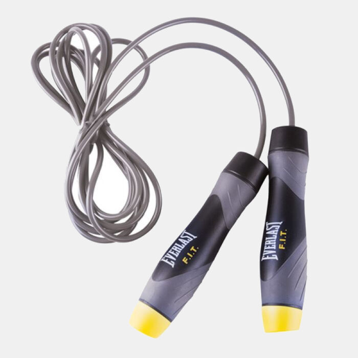Everlast Weighted & Adjustable Speed Jump Rope (11 feet) Black Everlast Weighted & Adjustable Speed Jump Rope (11 feet) Black image number 0