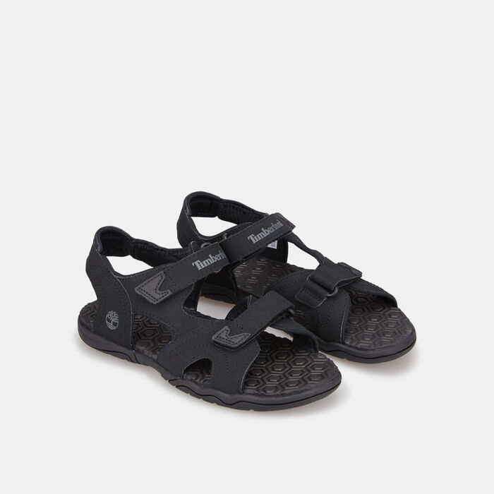 Timberland Kids' Adventure Seeker 2-Strap Sandal Black image number 1