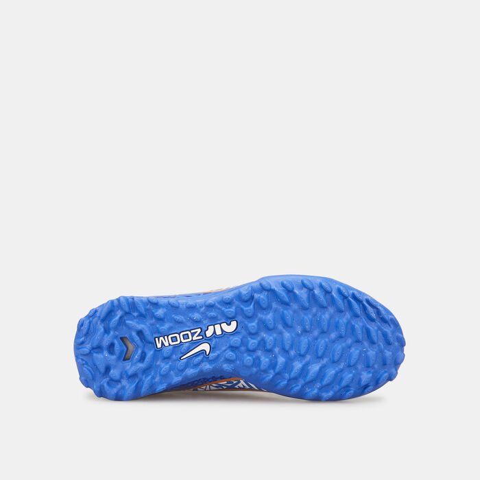 Nike Kids' Zoom Mercurial Superfly 9 Academy CR7 TF Football Shoe (Younger Kids) Blue image number 3