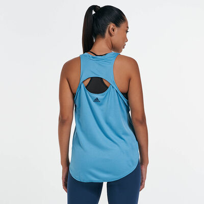 adidas Women's Badge Of Sport Tank Top Blue