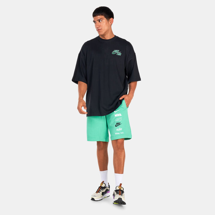 Nike Men's Logo Club Shorts Green Nike Men's Logo Club Shorts Green image number 2