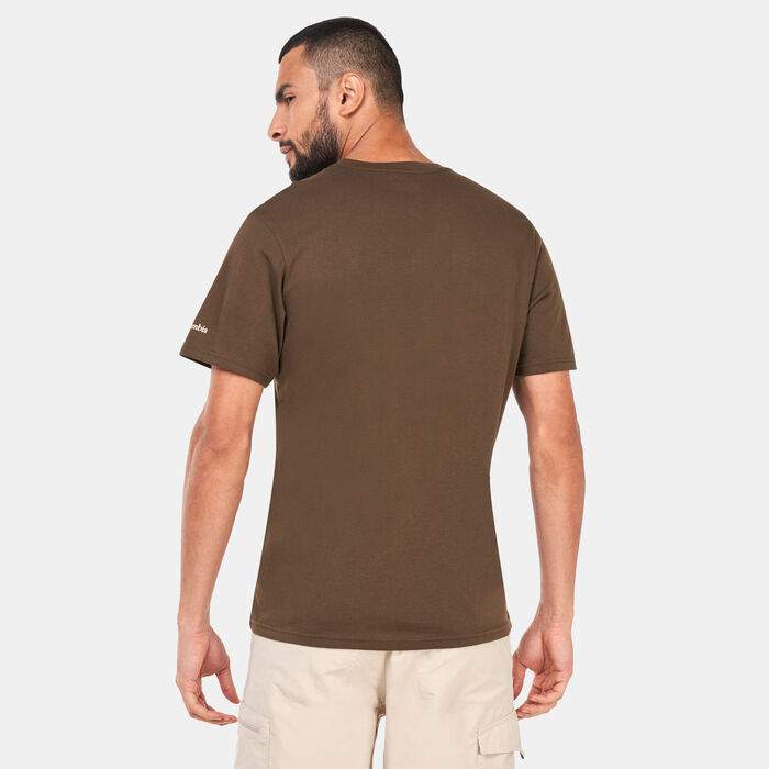Columbia Men's Path Lake Graphic T-Shirt Green Columbia Men's Path Lake Graphic T-Shirt Green image number 1