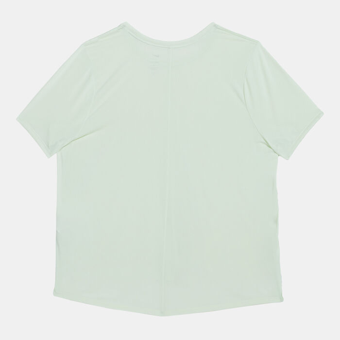 Nike Women's Dri-FIT One T-Shirt Green Nike Women's Dri-FIT One T-Shirt Green image number 1