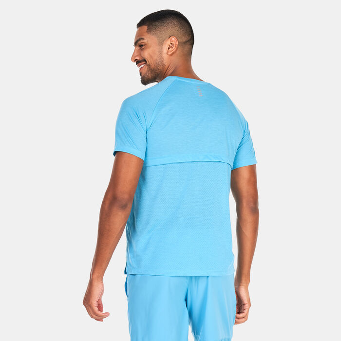 Under Armour Men's Streaker Run T-Shirt Blue Under Armour Men's Streaker Run T-Shirt Blue image number 1