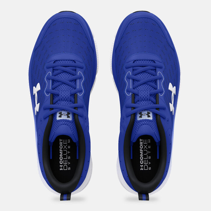 Under Armour Men's UA Charged Assert 10 Running Shoe Blue Under Armour Men's UA Charged Assert 10 Running Shoe Blue image number 4