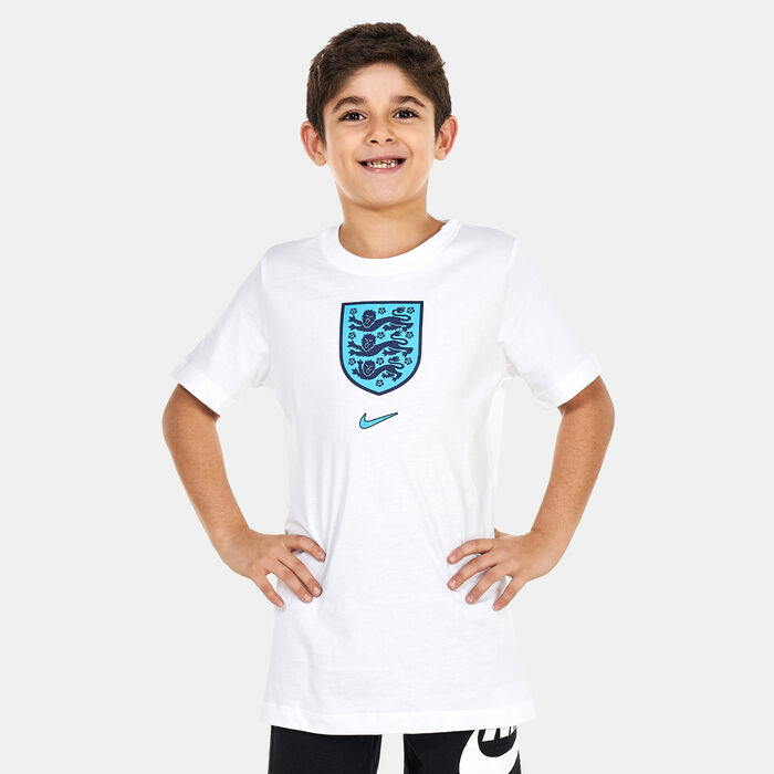 Nike Kids' England Crest T-Shirt (Older Kids) White Nike Kids' England Crest T-Shirt (Older Kids) White image number 0