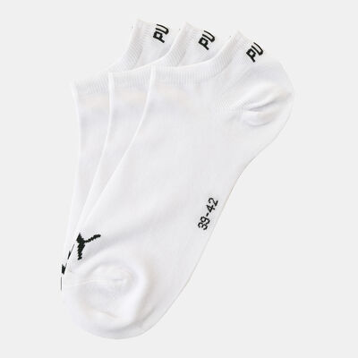 PUMA Men's Sneaker Socks (3 Pack) White