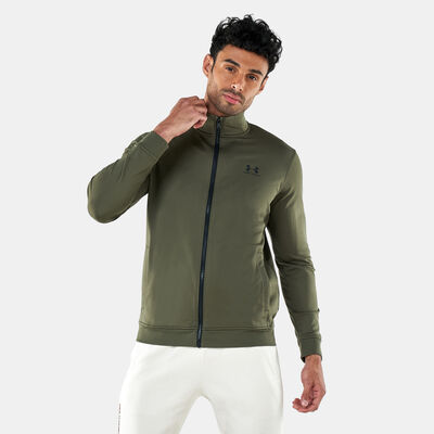 Under Armour Men's UA Sportstyle Tricot Training Jacket Green