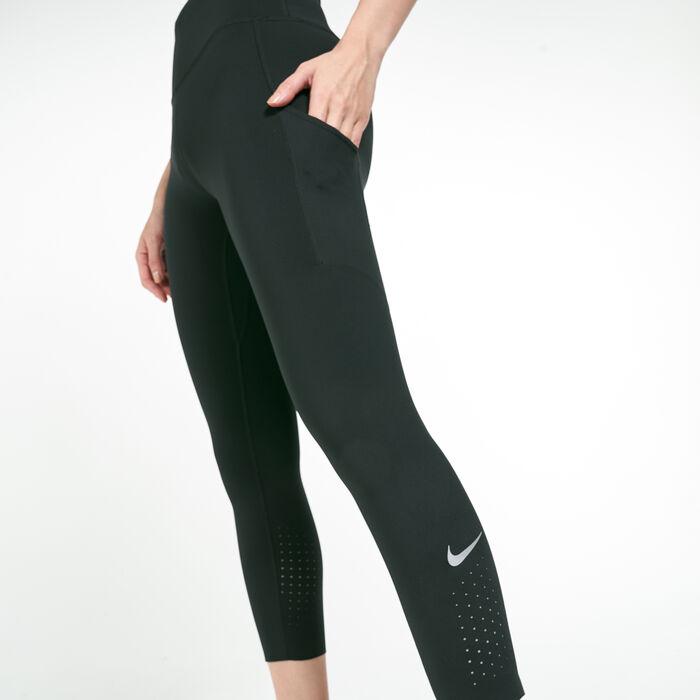 Nike Women's Epic Lux Crop Leggings Black Nike Women's Epic Lux Crop Leggings Black image number 3