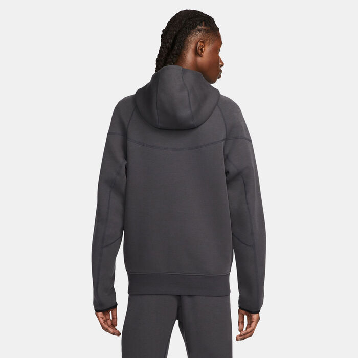 Nike Men's Sportswear Tech Fleece Windrunner Full-Zip Hoodie Grey Nike Men's Sportswear Tech Fleece Windrunner Full-Zip Hoodie Grey image number 1