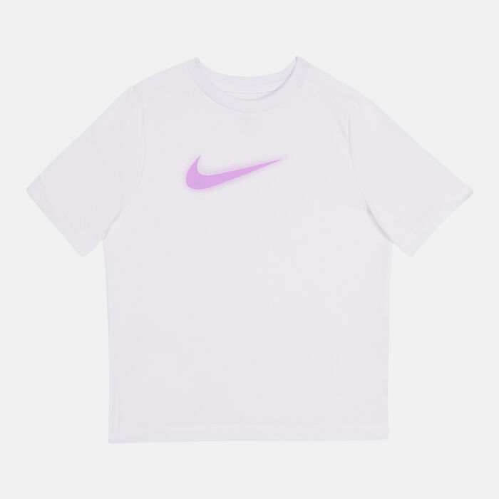 Nike Kids' Dri-FIT Multi Graphic Training Top White Nike Kids' Dri-FIT Multi Graphic Training Top White image number 0