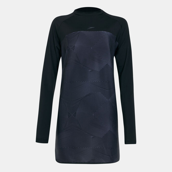 Speedo Women's Pulse 2 Piece Full Body Swimsuit Black image number 0