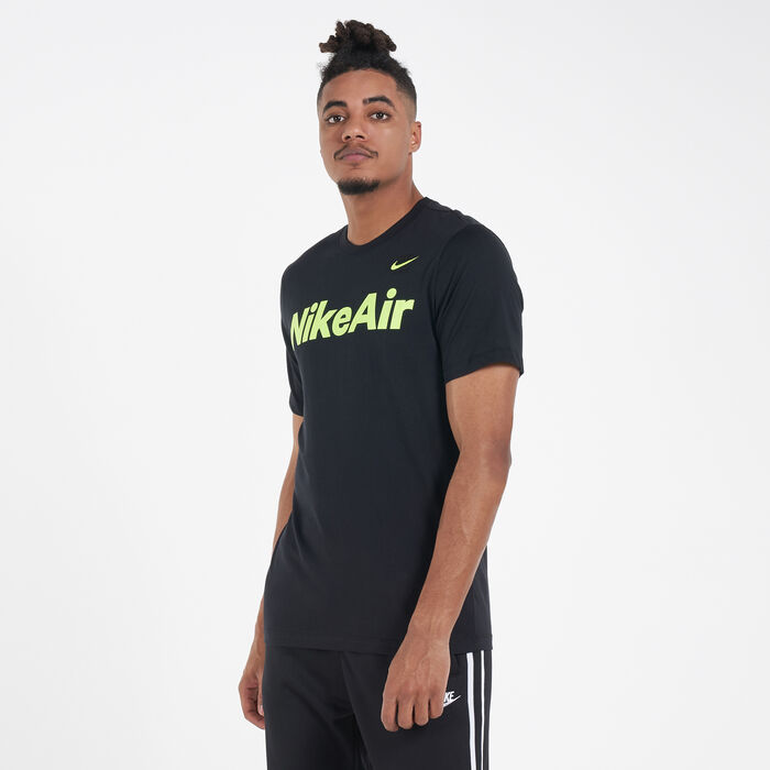 Nike Men's Sportswear Air T-Shirt Black Nike Men's Sportswear Air T-Shirt Black image number 0