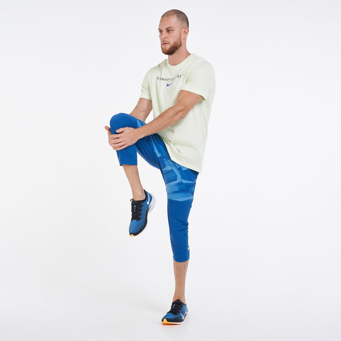 Nike Men's Dri-FIT Sport Clash Woven Pants Blue image number 2