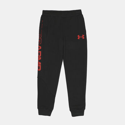 Under Armour Kids' Baseline Fleece Pants Black