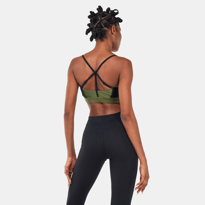 adidas Women's Karlie Kloss Sports Bra Green adidas Women's Karlie Kloss Sports Bra Green image number 1