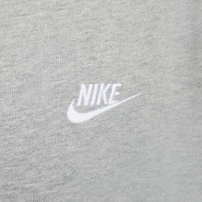 Nike Men's Club Long-Sleeve Polo Shirt Grey Nike Men's Club Long-Sleeve Polo Shirt Grey image number 3