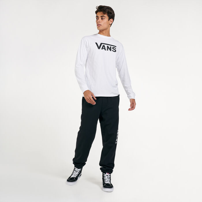 Vans Men's Classic Long Sleeves T-Shirt White Vans Men's Classic Long Sleeves T-Shirt White image number 2