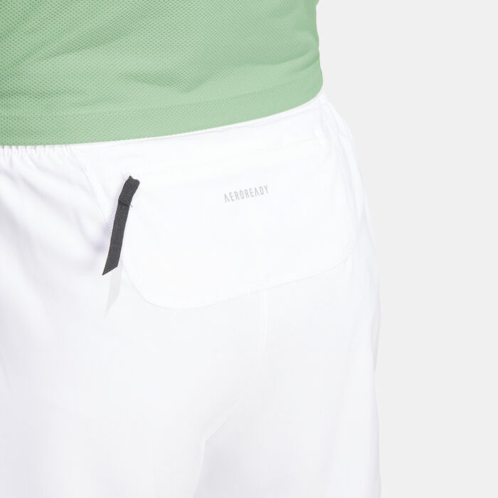 adidas Men's Own The Run Shorts White adidas Men's Own The Run Shorts White image number 4