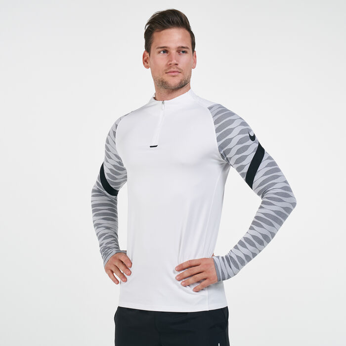 Nike Men's Dri-FIT Strike 21 Drill T-Shirt White Nike Men's Dri-FIT Strike 21 Drill T-Shirt White image number 0