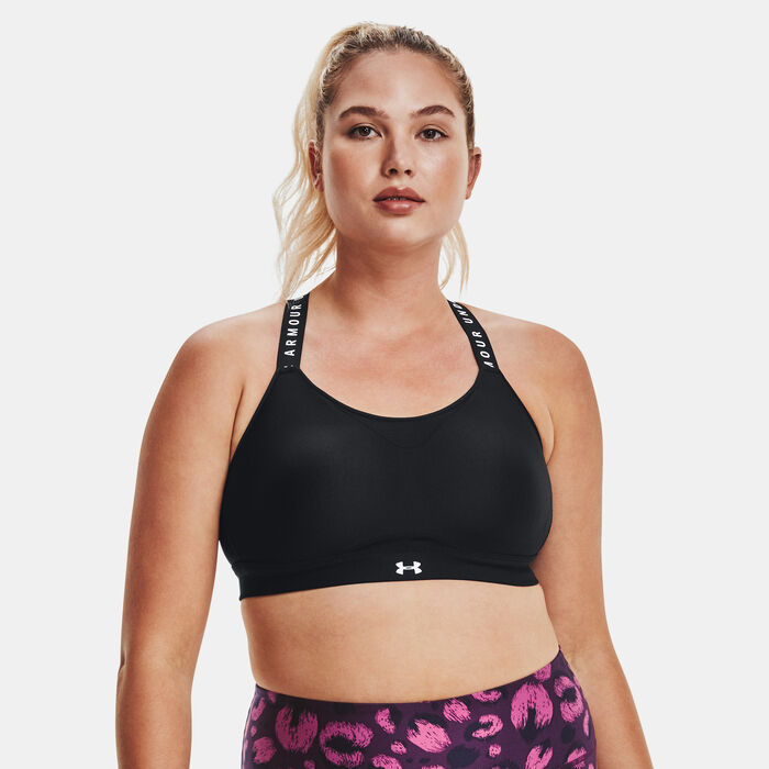 Under Armour Women's Infinity High-Support Training Sports Bra Black Under Armour Women's Infinity High-Support Training Sports Bra Black image number 0
