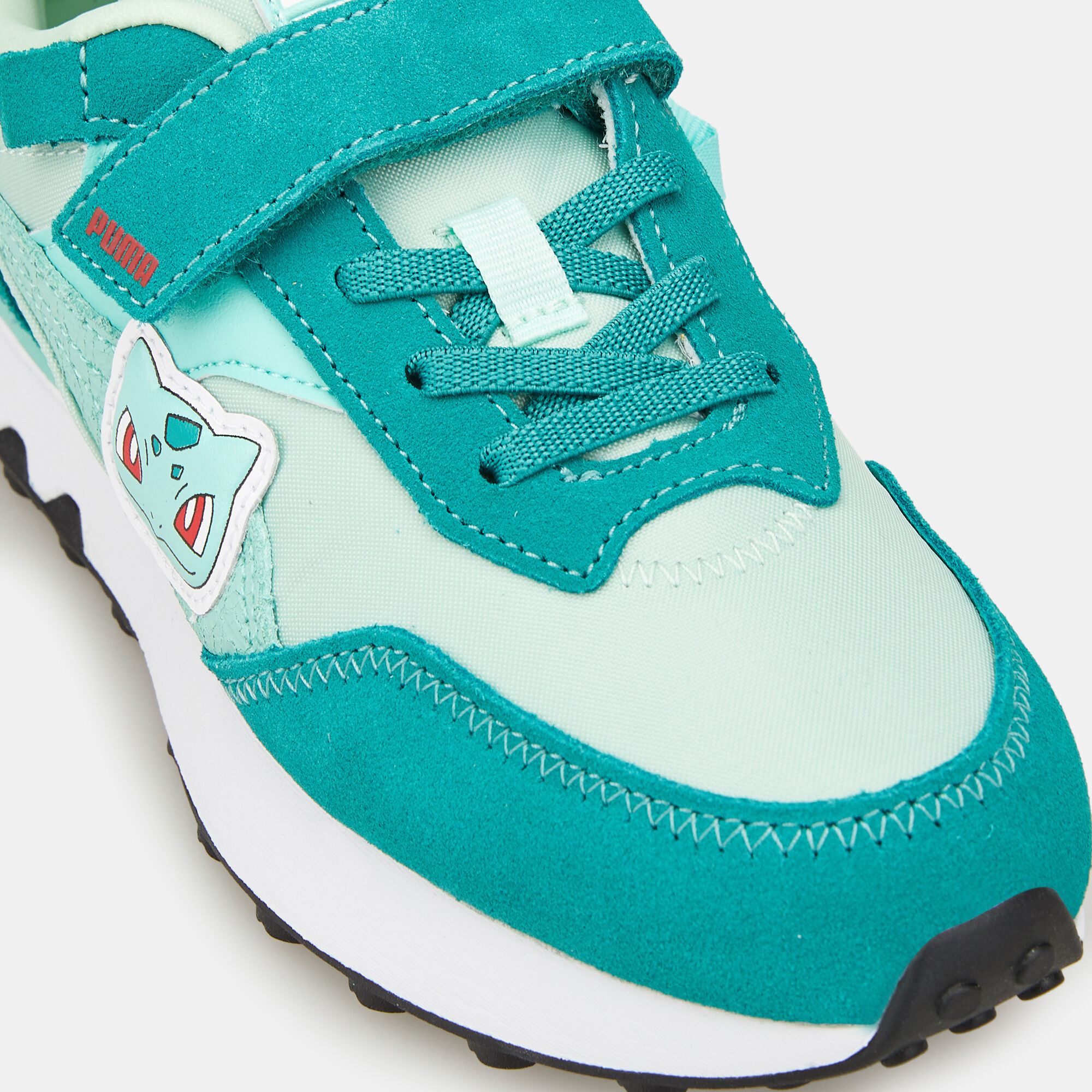 Kids' x POKÉMON Rider FV Bulbasaur Shoe Green PUMA in Qatar -SSS