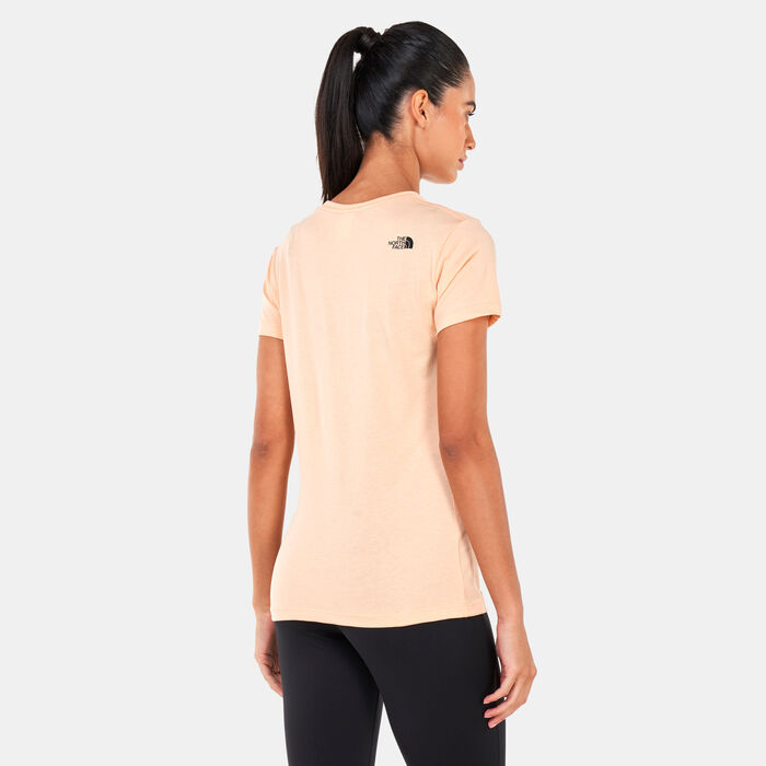 The North Face Women's Simple Dome T-Shirt Pink The North Face Women's Simple Dome T-Shirt Pink image number 1