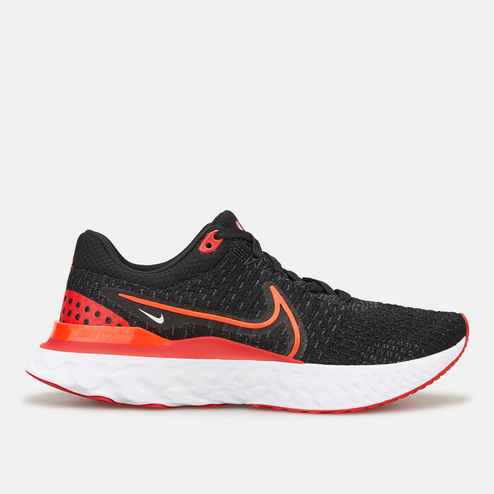 Nike Women's React Infinity Run Flyknit 3 Shoe Grey Nike Women's React Infinity Run Flyknit 3 Shoe Grey image number 0