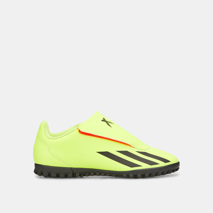 adidas Kids' X Crazyfast Club Hook-and-Loop Turf Ground Football Shoes (Younger and Older Kids) Multi adidas Kids' X Crazyfast Club Hook-and-Loop Turf Ground Football Shoes (Younger and Older Kids) Multi image number 0