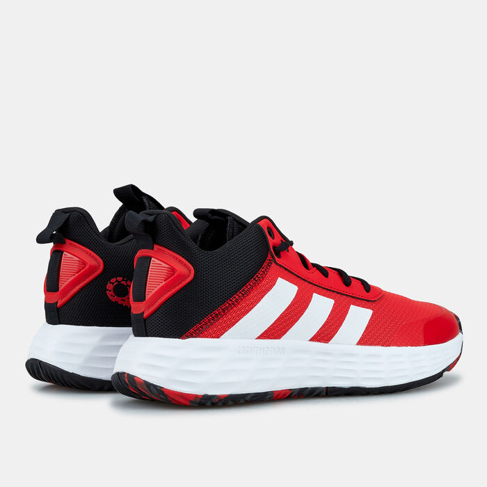 adidas Men's Ownthegame 2.0 Basketball Shoes Red adidas Men's Ownthegame 2.0 Basketball Shoes Red image number 2