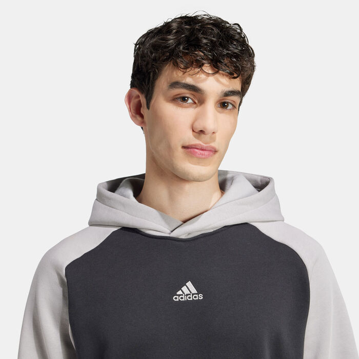 adidas Men's Sportswear Fleece Colourblock Tracksuit Black adidas Men's Sportswear Fleece Colourblock Tracksuit Black image number 3