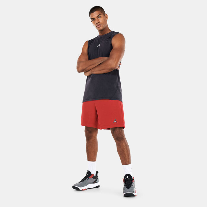 Jordan Men's Essential Fleece Shorts Red Jordan Men's Essential Fleece Shorts Red image number 2