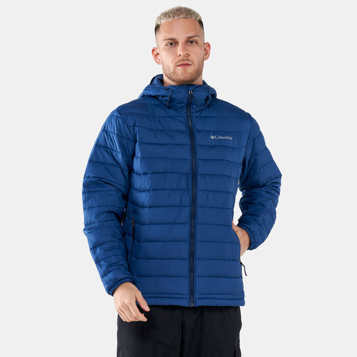 Columbia Men's Powder Lite™ Hooded Jacket Blue Columbia Men's Powder Lite™ Hooded Jacket Blue image number 0
