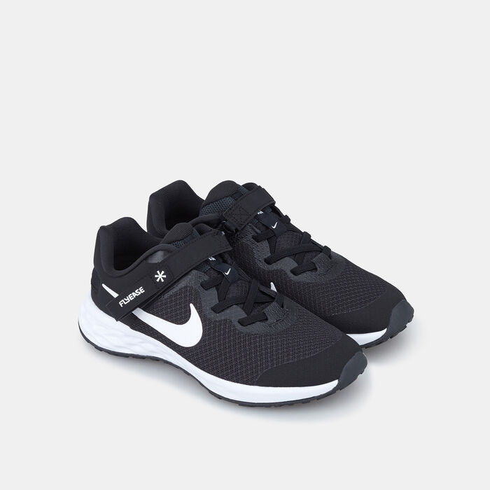 Nike Kids' Revolution 6 FlyEase Shoes Black Nike Kids' Revolution 6 FlyEase Shoes Black image number 1