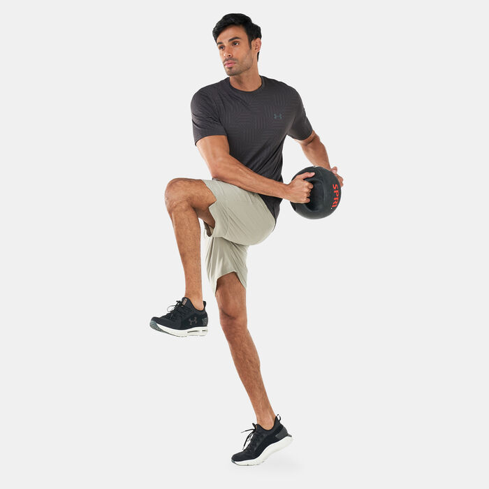 Under Armour Men's UA Vanish Woven Shorts Grey Under Armour Men's UA Vanish Woven Shorts Grey image number 2