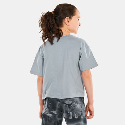 Jordan Kids' Essentials Printed Logo T-Shirt (Older Kids) Grey