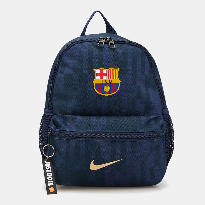 Nike Kids' F.C. Barcelona Just Do It Mini Backpack Blue Nike Kids' F.C. Barcelona Just Do It Mini Backpack Blue image number 0